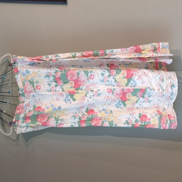 Ralph Lauren Romantic Floral Vintage Cottagecore Maxi Skirt Summer Coquette - Picture 13 of 15